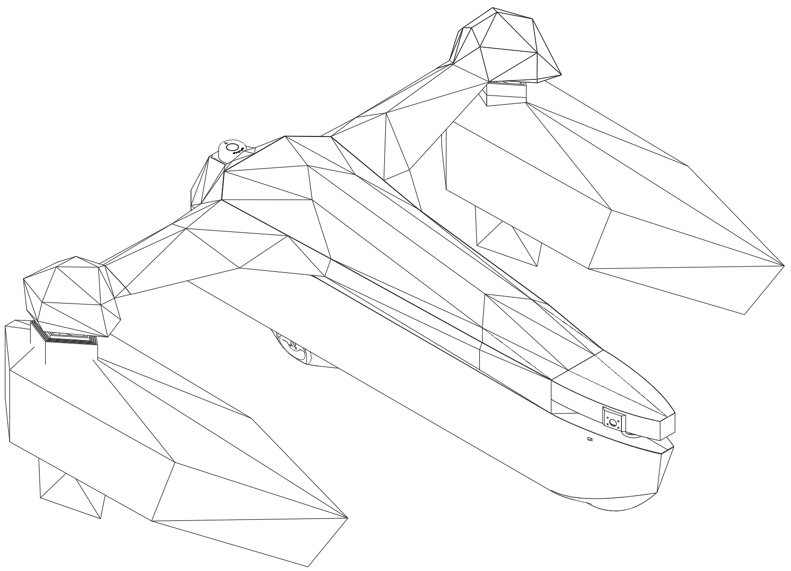 Main hull rendering